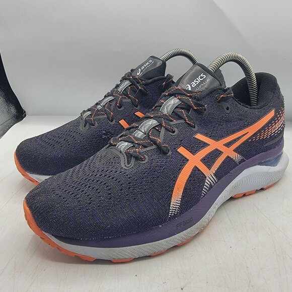 Asics Gel Cumulus 24 TR Womens 9 Purple Trail Running Shoes Nature Bathing - Picture 3 of 14